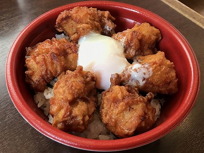 タレ鶏から丼