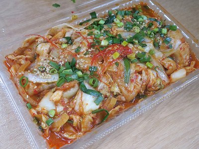 肉キムチ炒め