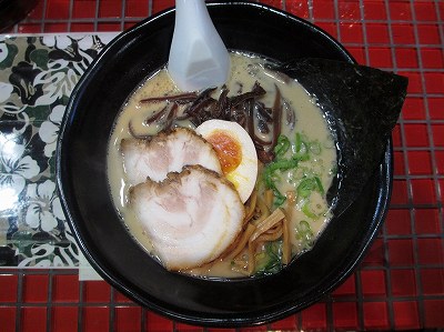 鶏とんこつ　醤油