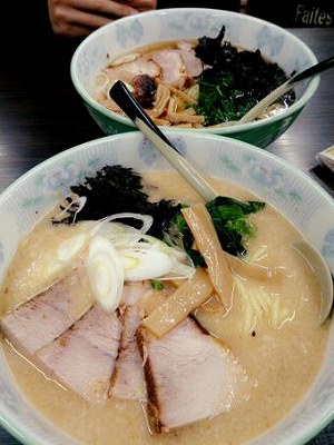 天山のラーメン