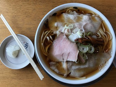 あっさり煮干し中華そば