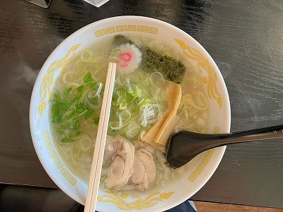 しお生姜とりそば