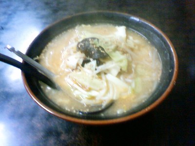 野菜味噌ラーメン