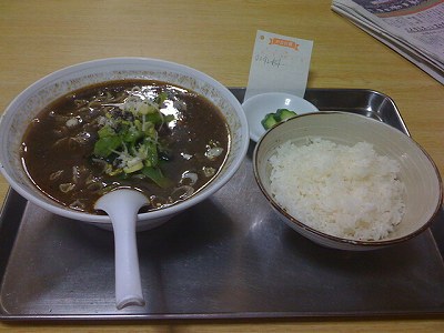 黒胡麻坦々麺セット