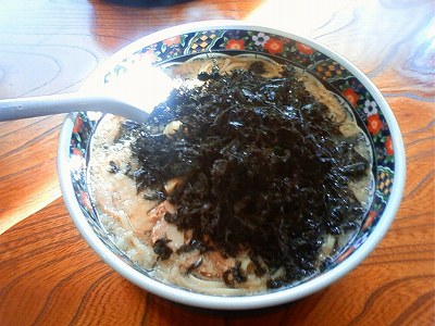 岩のりらーめん？