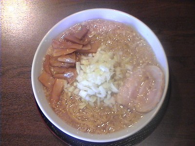 背脂たっぷり魚介系