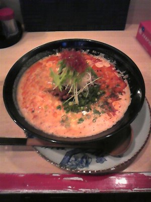 赤坦々麺