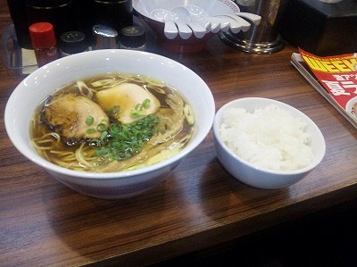 ド醤油ラーメン