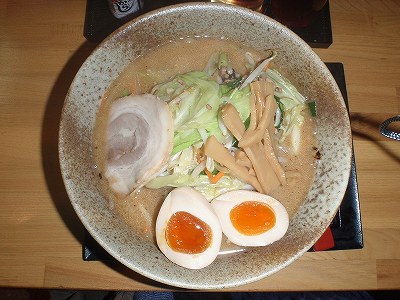 野菜赤味噌ラーメン
