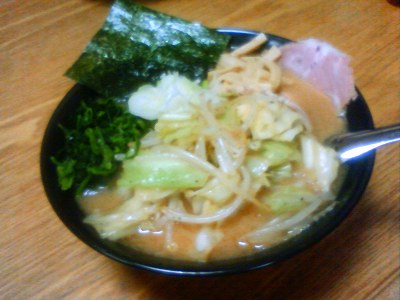 とんこつ味噌野菜ラーメン