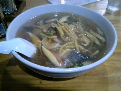 しいたけラーメン
