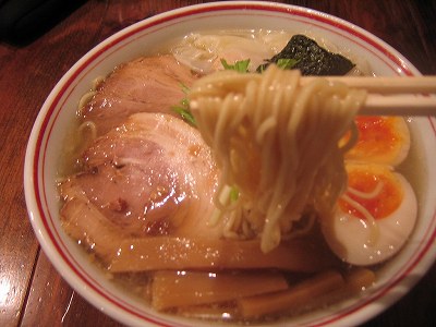 麺上げ