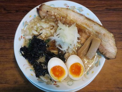 背脂らーめん 醤油（特）