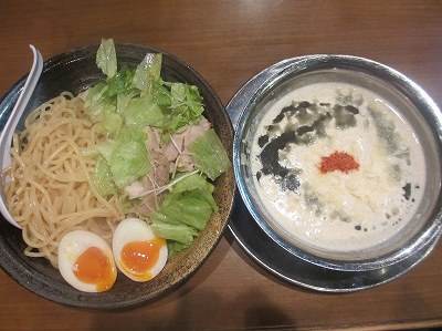 越の鶏 サラダつけ麺（限定）