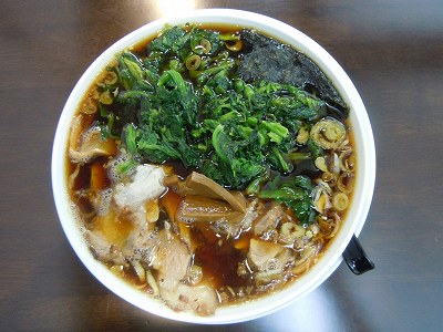 らーめん（ほうれん草増し）