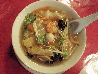 五目あんかけラーメン