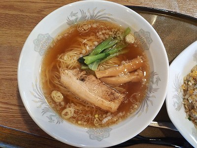 あっさり和風の醤油らーめん