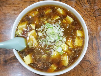 麻婆ラーメン